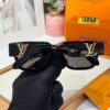 LV Clash Black Monogram Aviator Unisex Sunglass