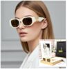 YSL Beige Rectangular Women’s Sunglass