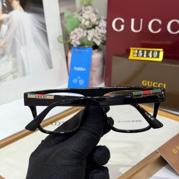 Gucci Rectangular Black Men’s Optical Frame