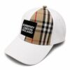Burberry London White Baseball Cap