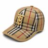 Burberry Canvas Khaki TB Baseball Cap