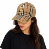 Burberry Canvas Khaki TB Baseball Cap