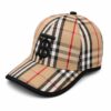 Burberry Canvas Black TB Baseball Cap