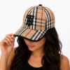 Burberry Canvas Black TB Baseball Cap