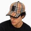 Burberry Canvas Black TB Baseball Cap