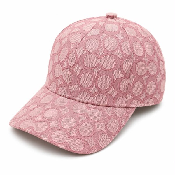 Coach Jacquard Pink Unisex Baseball Cap