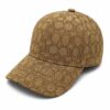 Coach Jacquard Khaki Unisex Baseball Cap