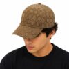 Coach Jacquard Khaki Unisex Baseball Cap