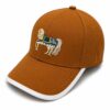 Hermes Horse Orange Color Unisex Baseball Cap