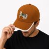 Hermes Horse Orange Color Unisex Baseball Cap