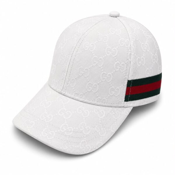 Gucci Monogram White Unisex Cap