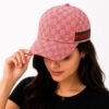 Gucci Monogram Pink Unisex Cap