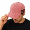 Gucci Monogram Pink Unisex Cap
