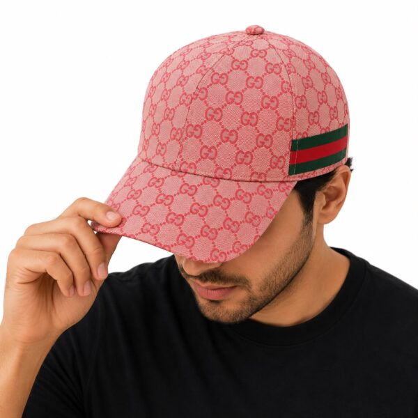 Gucci Monogram Pink Unisex Cap