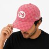 Gucci Reverse GG Pink Unisex Baseball Cap