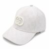 Gucci Reverse GG White Unisex Baseball Cap