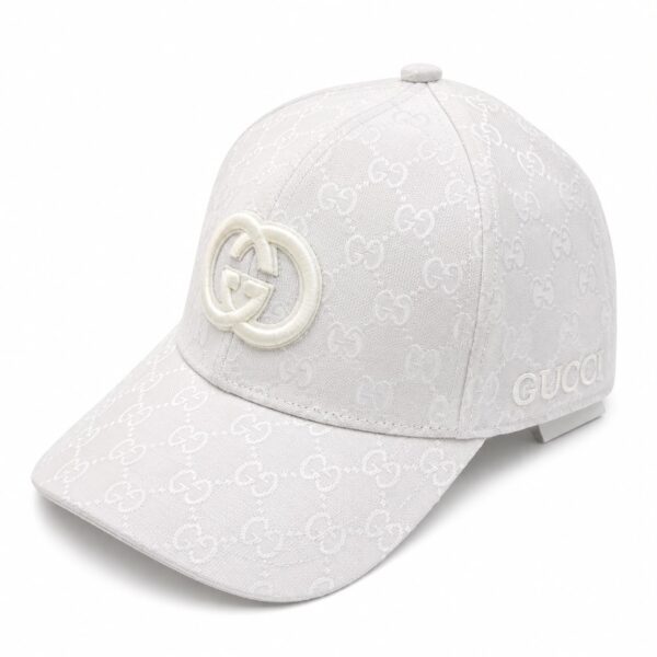 Gucci Reverse GG White Unisex Baseball Cap