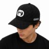Gucci Reverse GG Black Unisex Baseball Cap