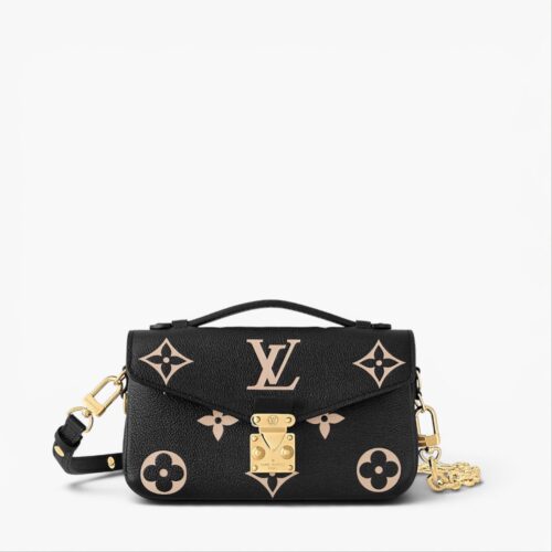Louis Vuitton Metis East West Black Monogram Premium Sling Bag (With Double Box)