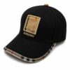 Burberry Black Horseferry Baseball Cap