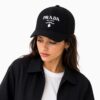 Prada Milano Black Baseball Cap