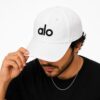 Alo White Baseball Cap