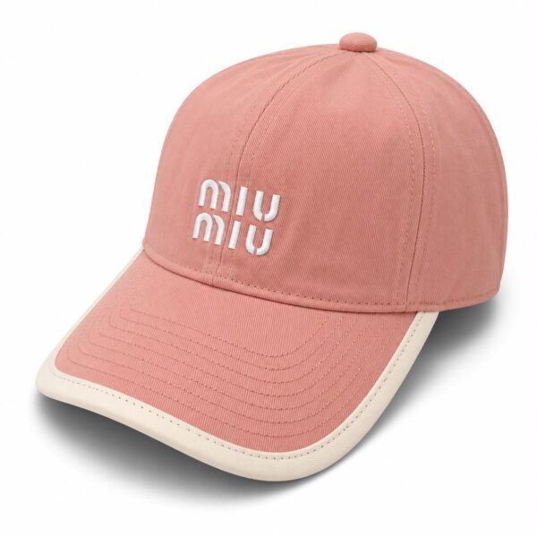 Miu Miu Pink Baseball Cap