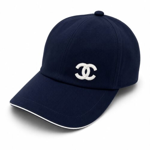 Chanel Blue Baseball Cap