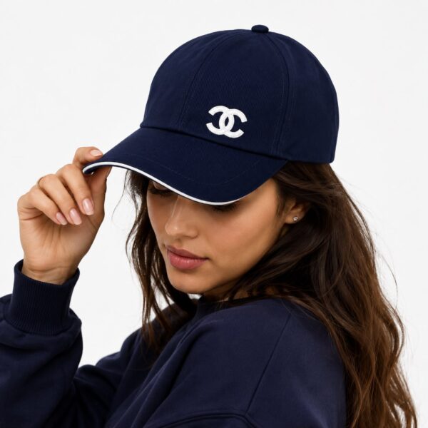 Chanel Blue Baseball Cap