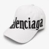 Balenciaga Cross White Baseball Cap