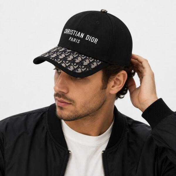 Christian Dior Paris Black Baseball Cap