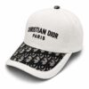 Christian Dior Paris White Baseball Cap