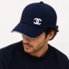 Chanel Blue Baseball Cap