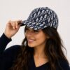 Christian Dior CD Blue Baseball Cap