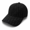 Christian Dior CD Black Baseball Cap