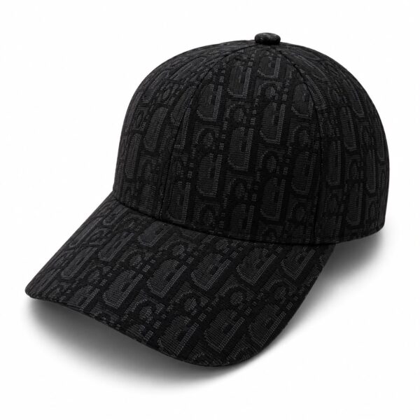 Christian Dior CD Black Baseball Cap