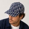 Christian Dior CD Blue Baseball Cap